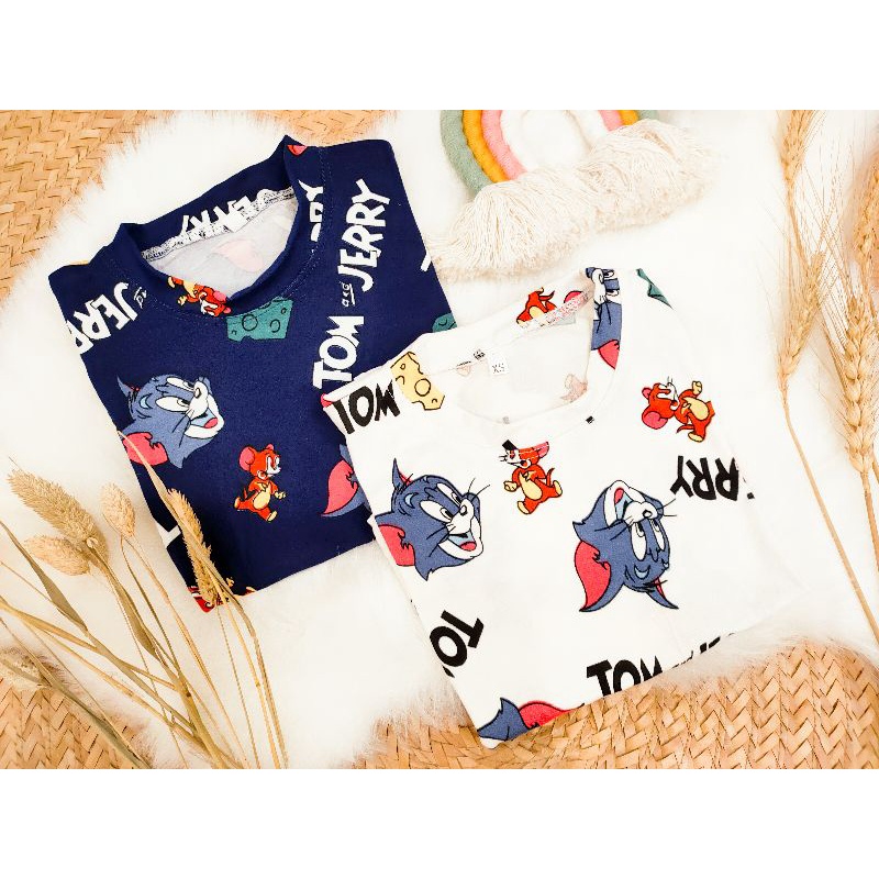 TOM & JERRY FAMILY TERNO PAJAMA Shopee Philippines