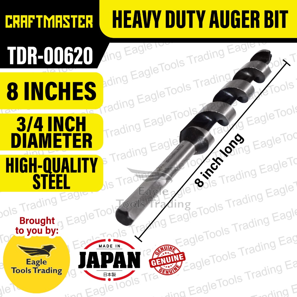 Craftmaster Heavy Duty Auger Bit 3/4