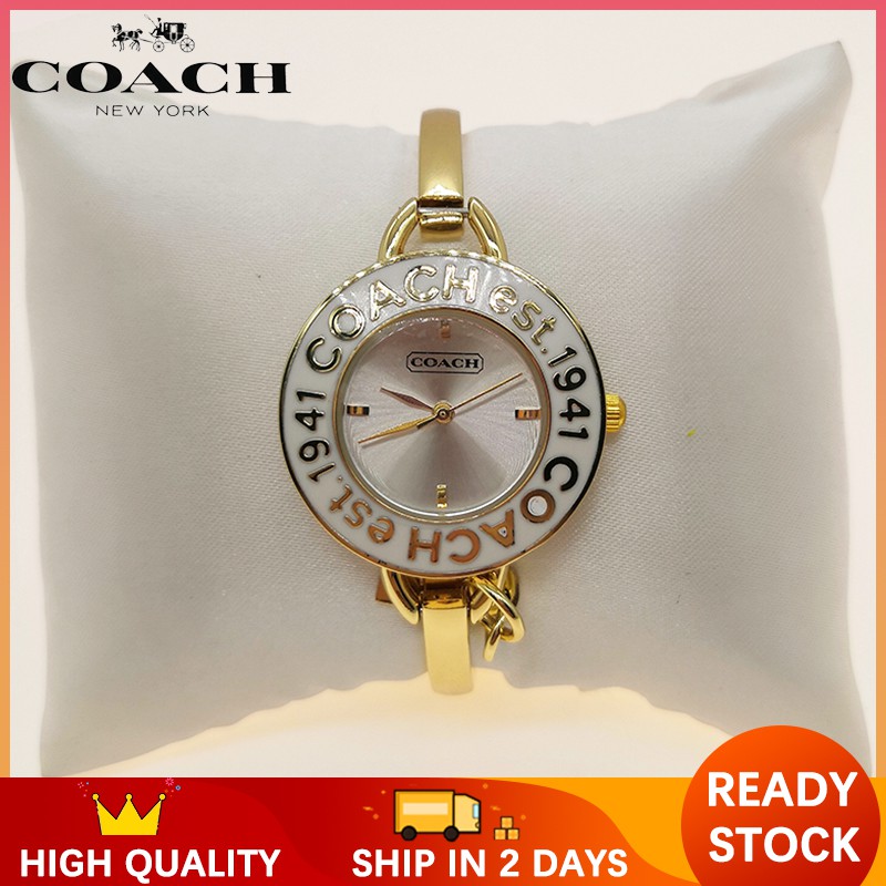 COACH Watch 1941 Pawnable Original COACH Watch Women OEM COACH Watch Bangle Authentic Ladies Watches