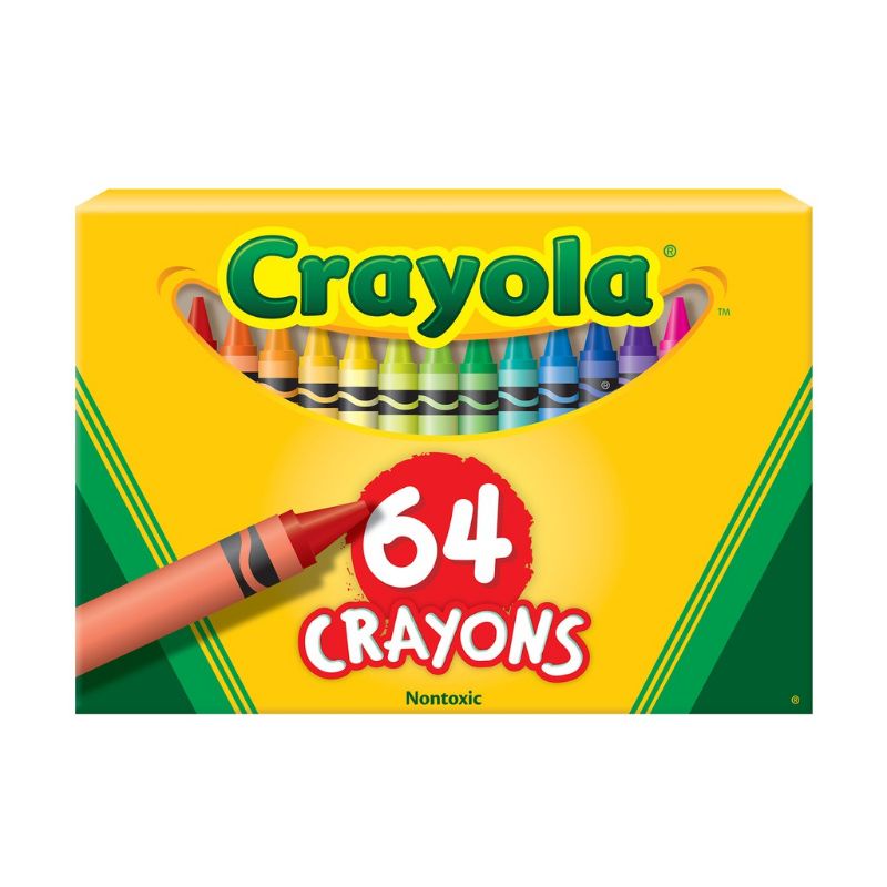 64 Count 64th Birthday Crayons in Collectible Tin