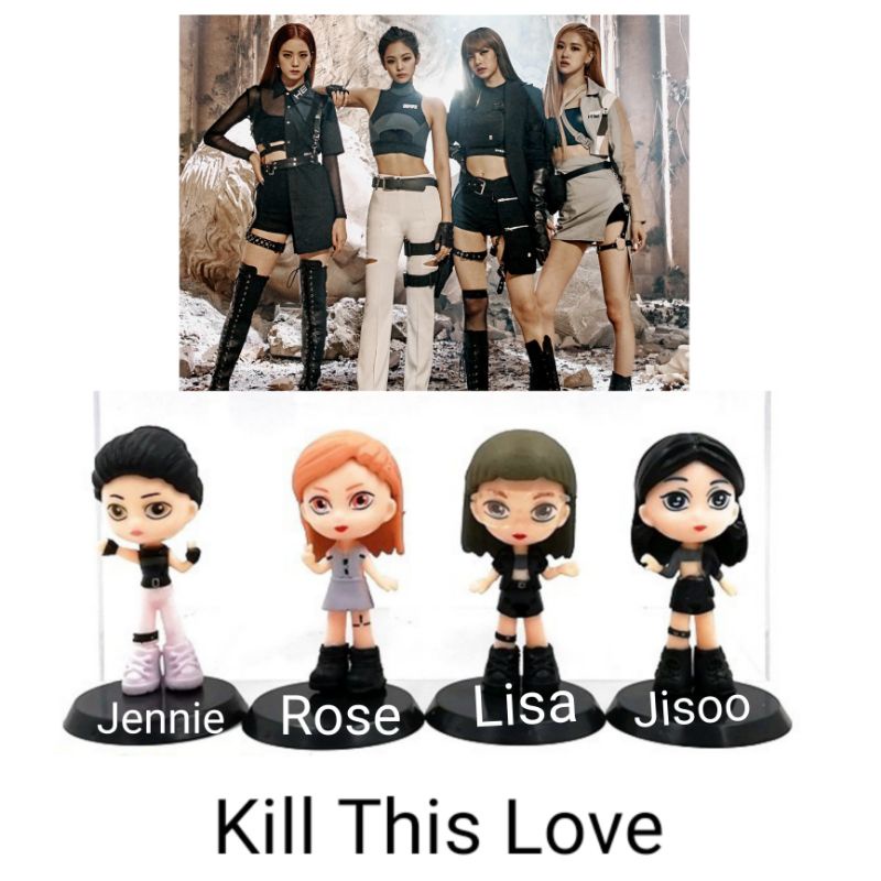 Blackpink Mini figure figurine doll toys cake topper | Shopee Philippines