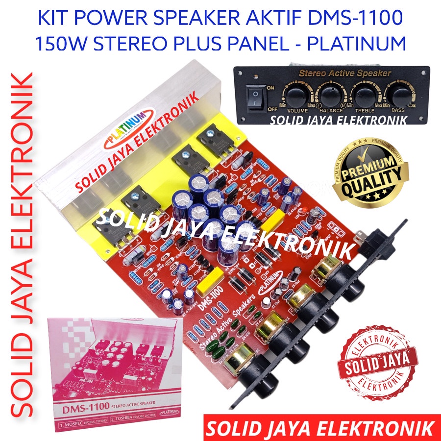 Active SPEAKER POWER KIT 150W STEREO DMS-1100 DMS 1100 TIP2955 TIP3055 ...