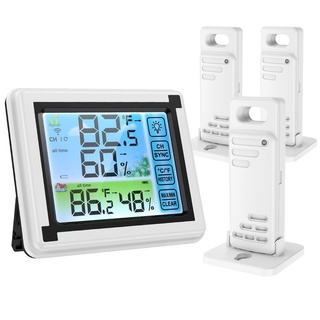 3 Channels Room Thermometer Hygrometers for Home Baby Room - China  Digital Thermometer, Wireless Hygrometers