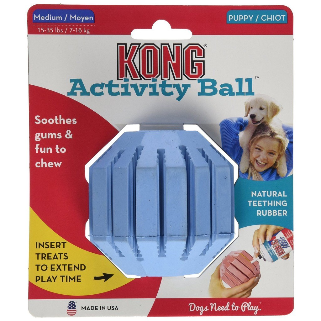 Kong Puppy Activity Ball Dog Toy, Medium Shopee Philippines