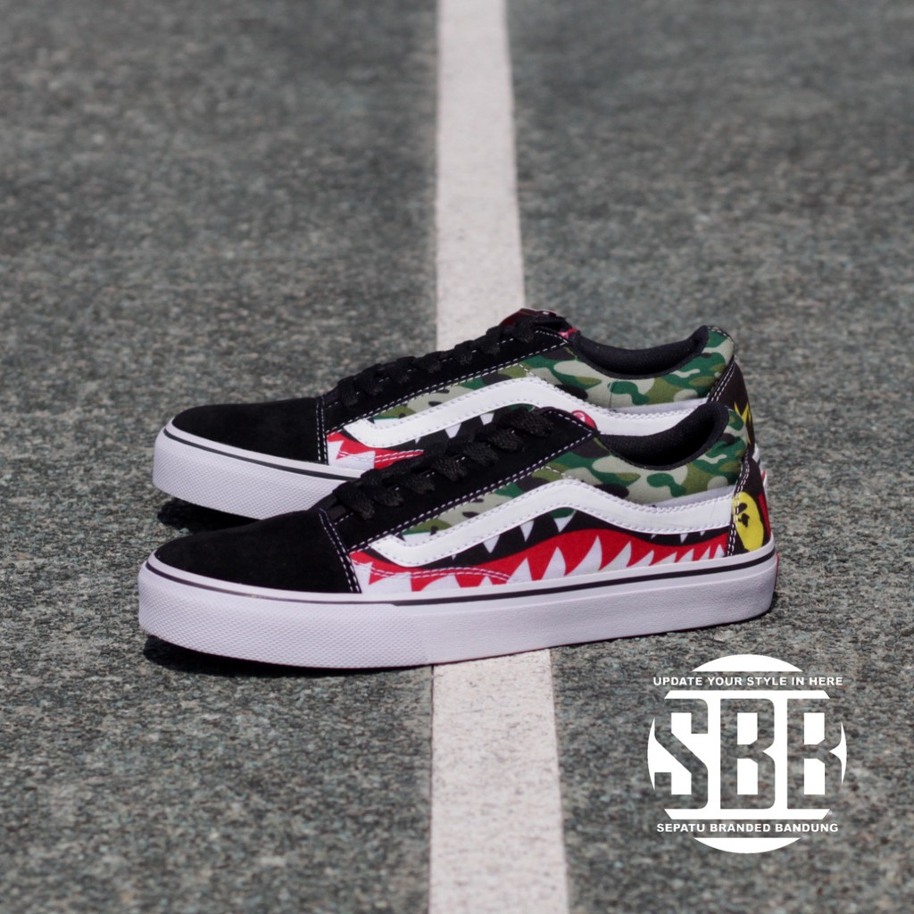 Mens shark cheap vans