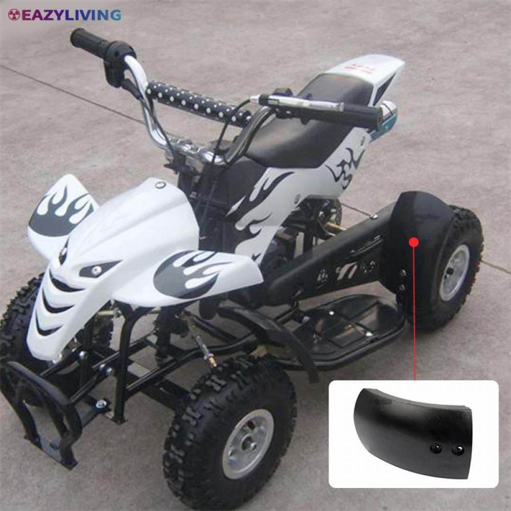 Set De 2 Garde-boue Avant/arrière Pour Mini Quad 47cc Et 49cc – Noir, Facile à Poser