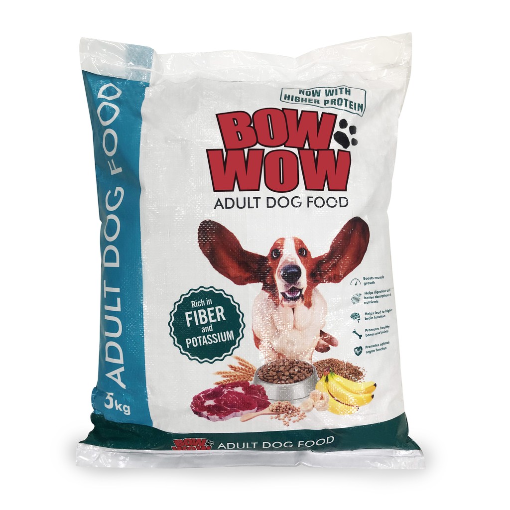 Bow Wow Dog Food Maintenance for Adult 5kg Shopee Philippines