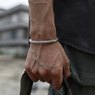 Galis Mens Bracelet - Stainless Steel Bracelet for Men, Silver Plated Non Tarnish Bracelet for Men, Stylish Mens Jewelry for Birthday, Chain