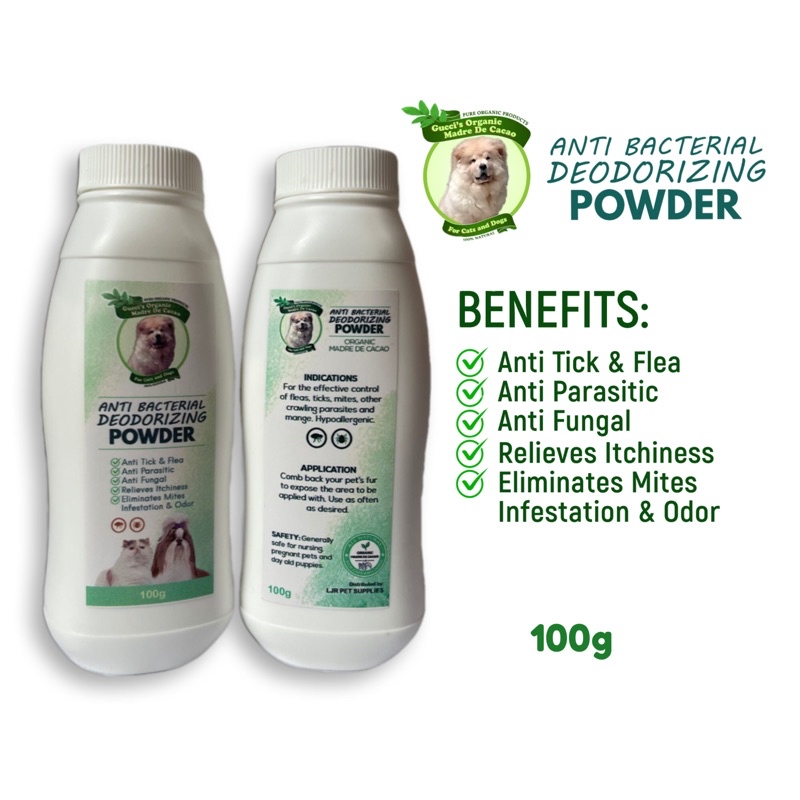 Madre De Cacao POWDER / AntiBacterial AntiTick & Fleas Deodorizing