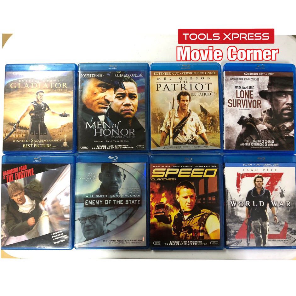 Original Blu Ray Movies (Set #3) | Shopee Philippines