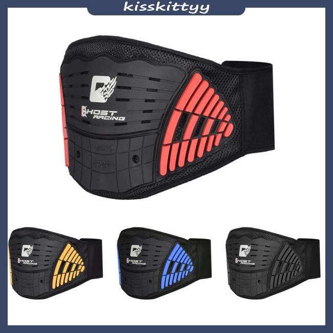 Kisskittyy Motorcycle Back Support Riding Protector Double Lumbar Brace