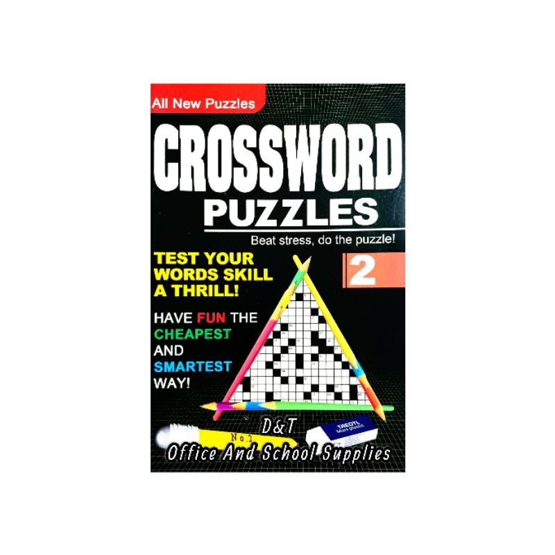 Crossword Puzzle (English) Shopee Philippines