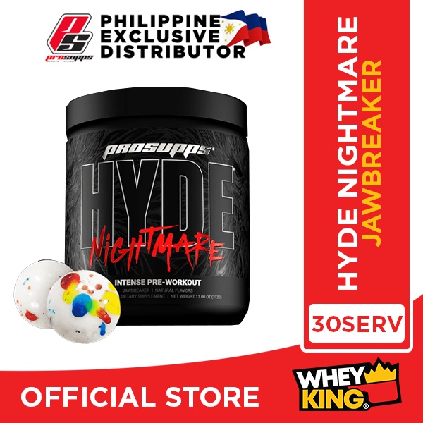 INTENSE PREWORKOUT Hyde Nightmare by ProSupps. Enhance Mental Focus, Energy, Performance