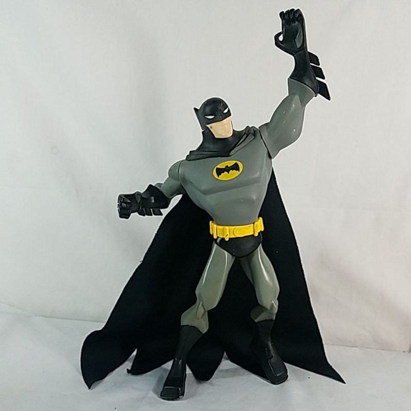 BATMAN - Animated Series Action Figure DC Comics Cloth Cowl Posable Toy ...
