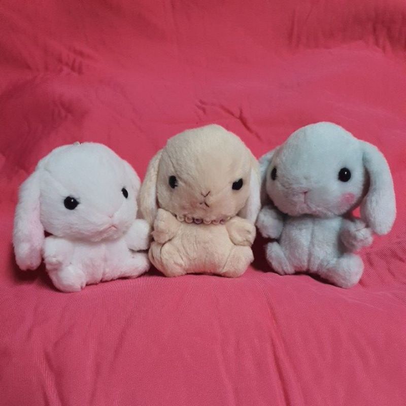 Amuse 3-Piece Rabbit Keychain 3 Colors Cute The Same Sign. | Shopee ...