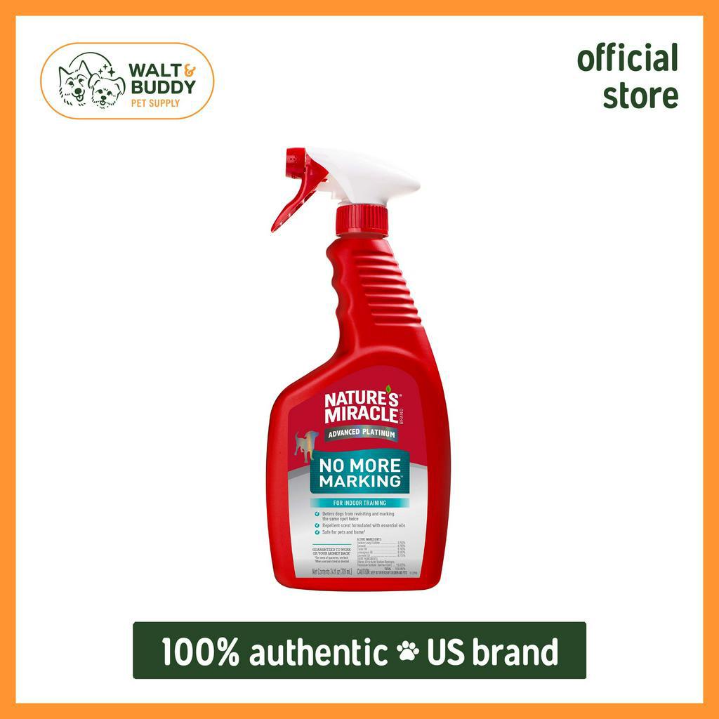 Nature's Miracle Advanced Platinum Dog Spray No More Marking 709ml