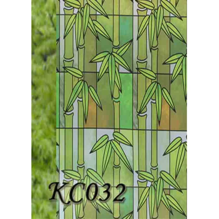 KC032 GREEN BAMBOO 45CMX5M SANDBLAST SUNBLAST GLASS STICKER SUNBLAST ...