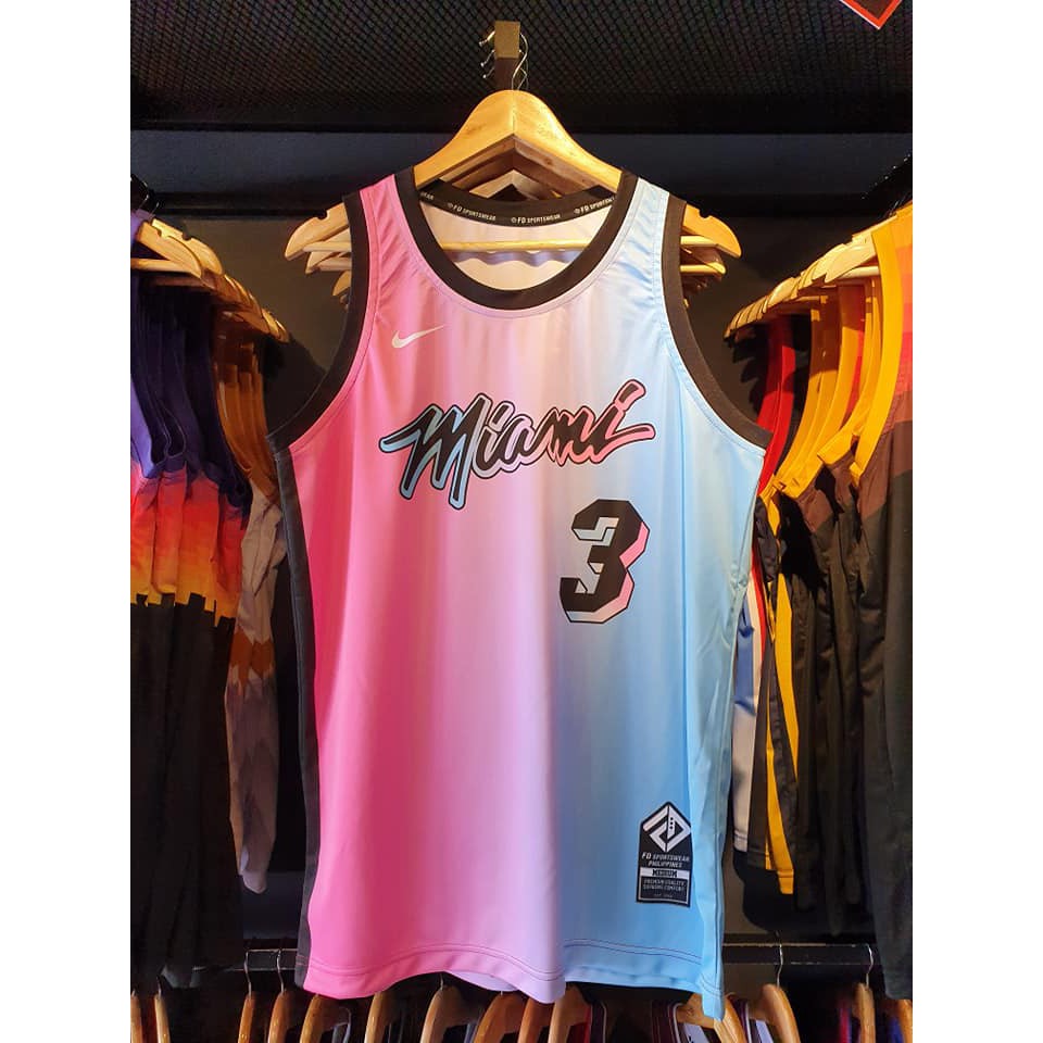 MIAMI HEAT VICE VERSA DWAYNE WADE 2021 CITY EDITION FULL