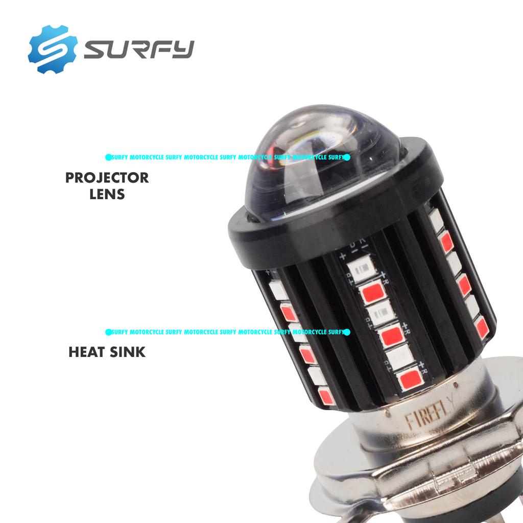 Firefly Headlight Hallogen Dual Bulb Hi/Low White&Blue Yellow&Red With ...