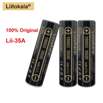 LiitoKala Lii-35A 3.7V 3500mAh 10A 18650 Rechargeable Batteries Battery ...