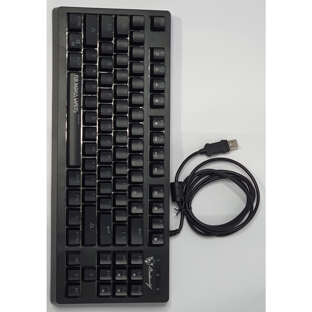 Badwolf 87 Keys Semi-Mechanical BK650 Tkl-Plunger Keyboard | Shopee ...