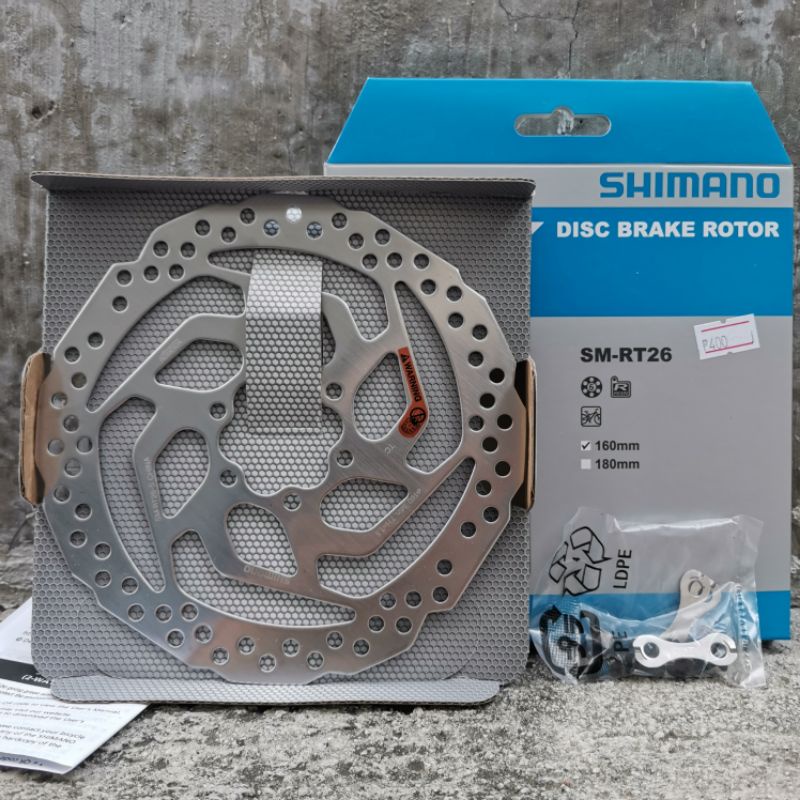 shimano rt26 rotor