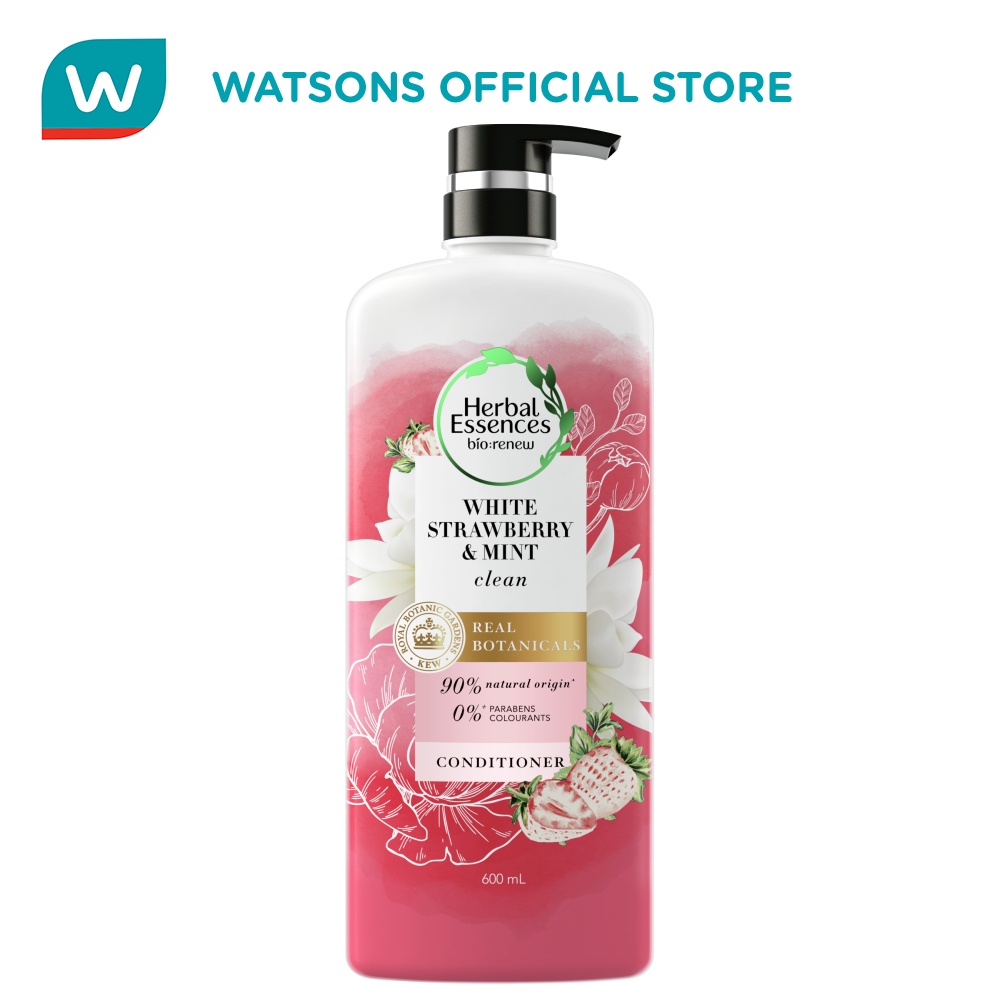 HERBAL ESSENCES Conditioner White Strawberry and Sweet Mint 600ml
