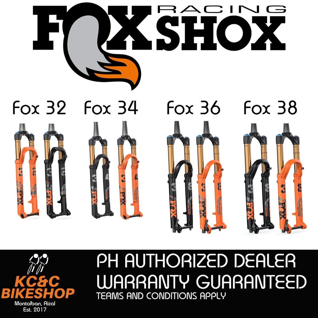 2025 Fox Racing Suspension (Fox 32 Fox 34 Fox 36 Fox 38) Suspension