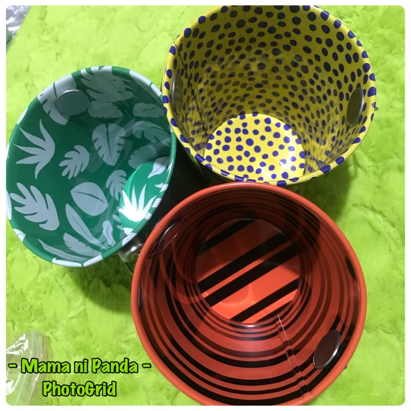 Tin Can Pail for Organizer and Plants Shopee Philippines