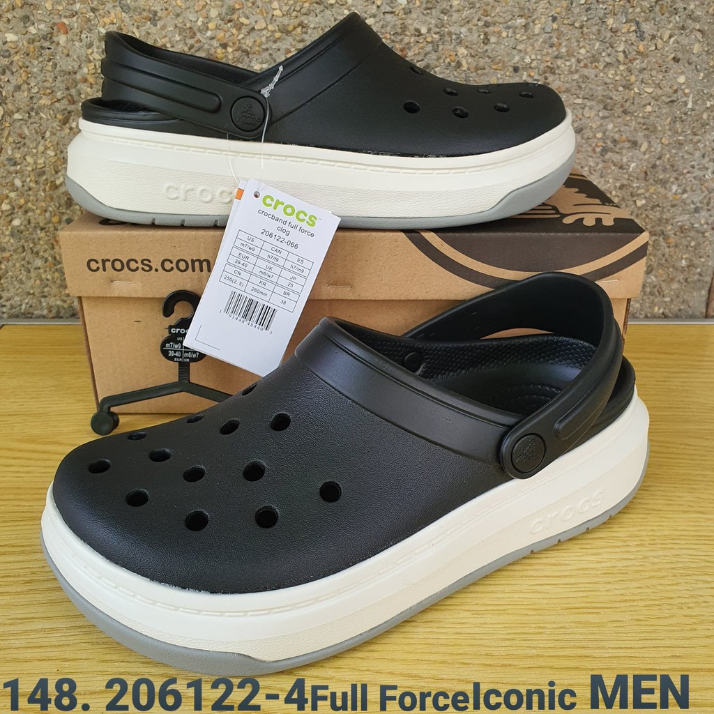 Crocs full force discount black