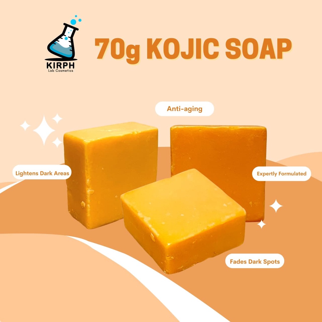 Pure Kojic Soap 70g Square Cut | Shopee Philippines