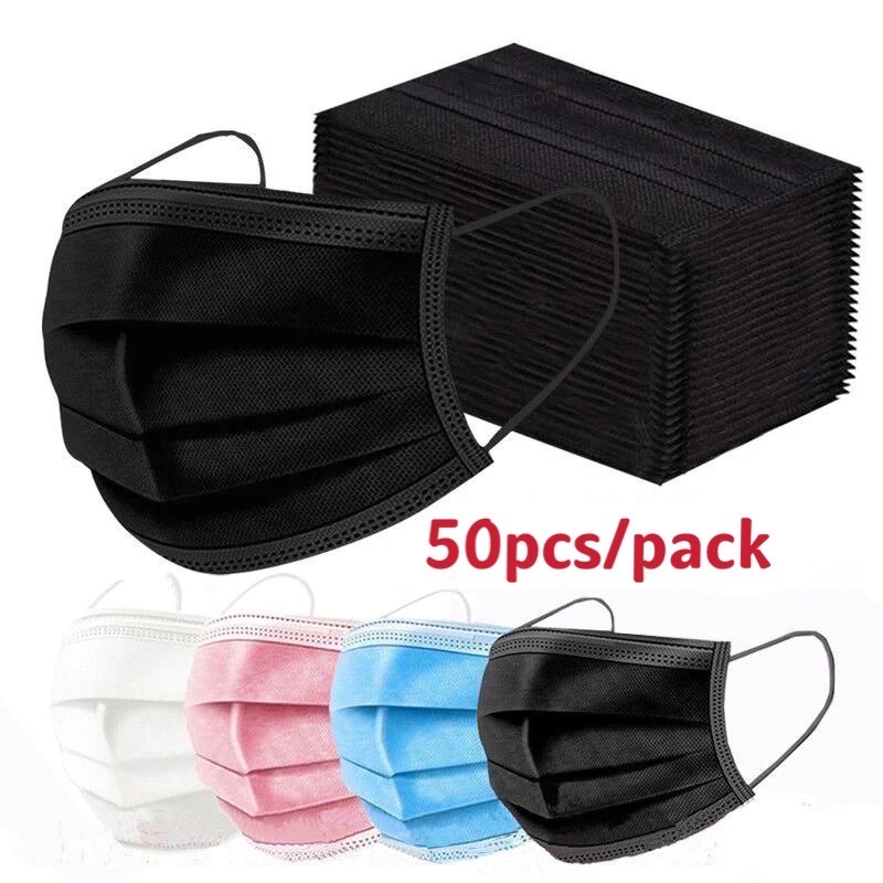 50pcs/Pack disposable face mask Shopee Philippines