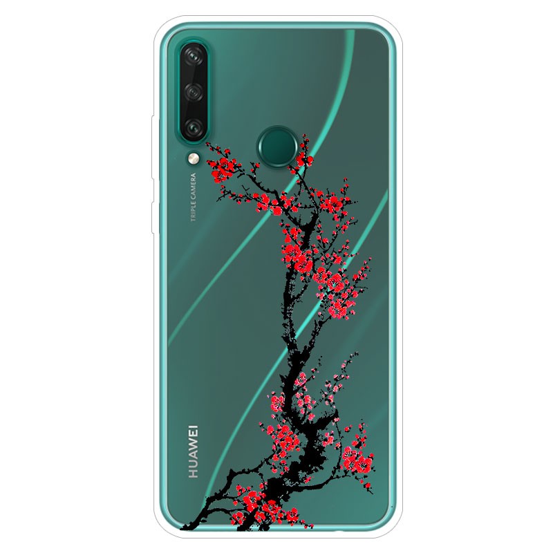 Newtop Cover Compatibile per Huawei Y5P/Y6P, Posteriore Semi Rigida TPU Hard Clear Anti-Shock Custodia Protettiva Trasparente Angoli Rinforzati (per Y6P
