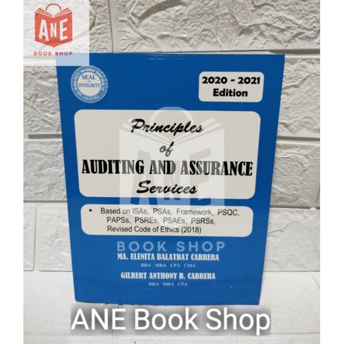 AUTHENTIC PRINCIPLES OF AUDITING AND ASSURANCE SERVICES 2020-2021 ...