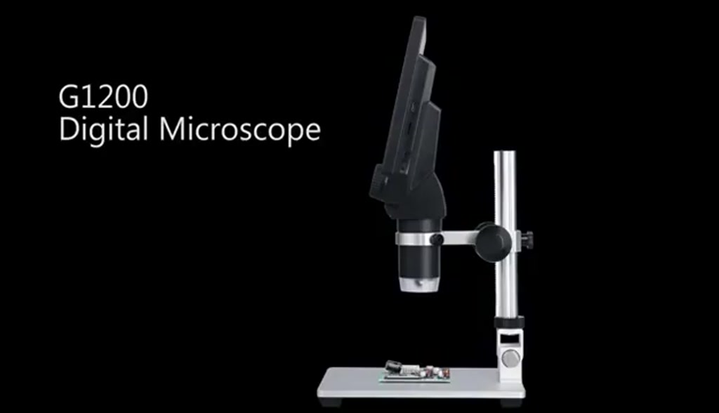 MUSTOOL G1200 Digital Electronic Microscope 12MP 7 Inch Large Color ...