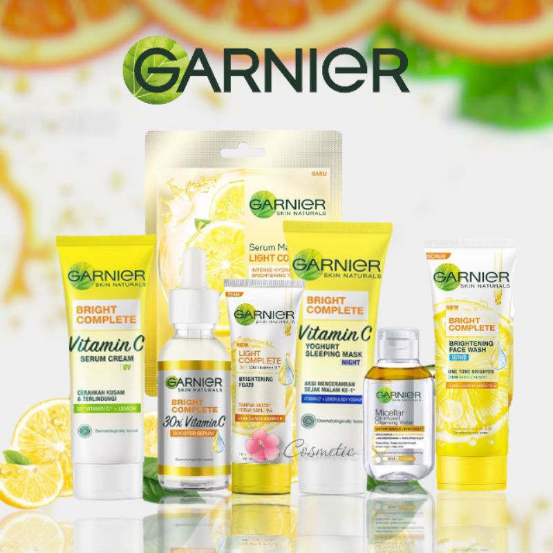 Garnier Complete Package Small Size || Complete Bright Complete Garnier ...