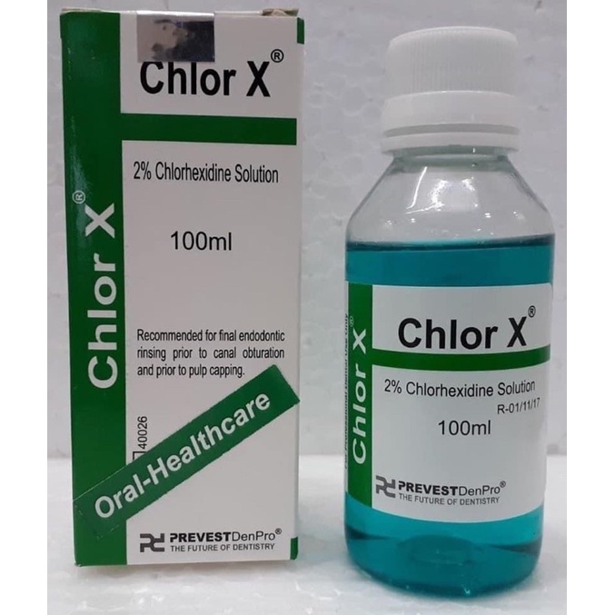 CHLORX (Prevest) 2 Chlorhexidine Solution 100ml Pet Bottle Oral