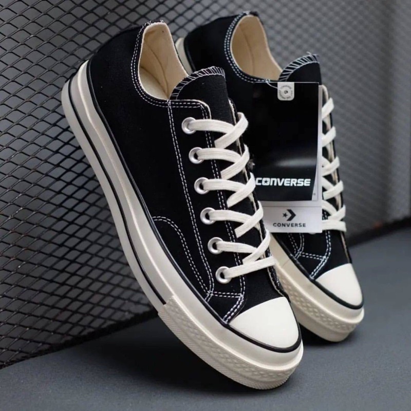 Converse 70S LOW BLACK WHITE Shopee Philippines