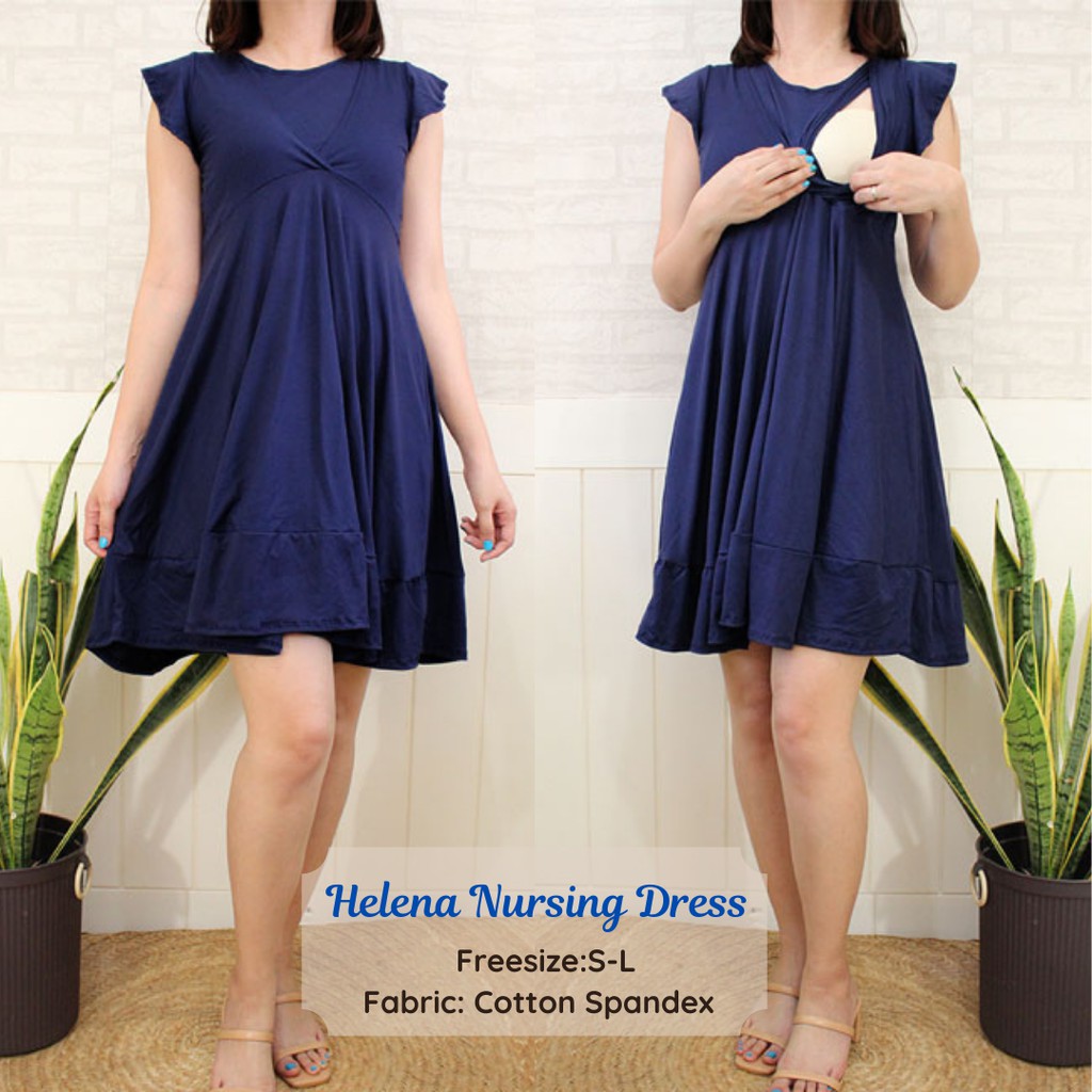 Plus size nursing on sale dress