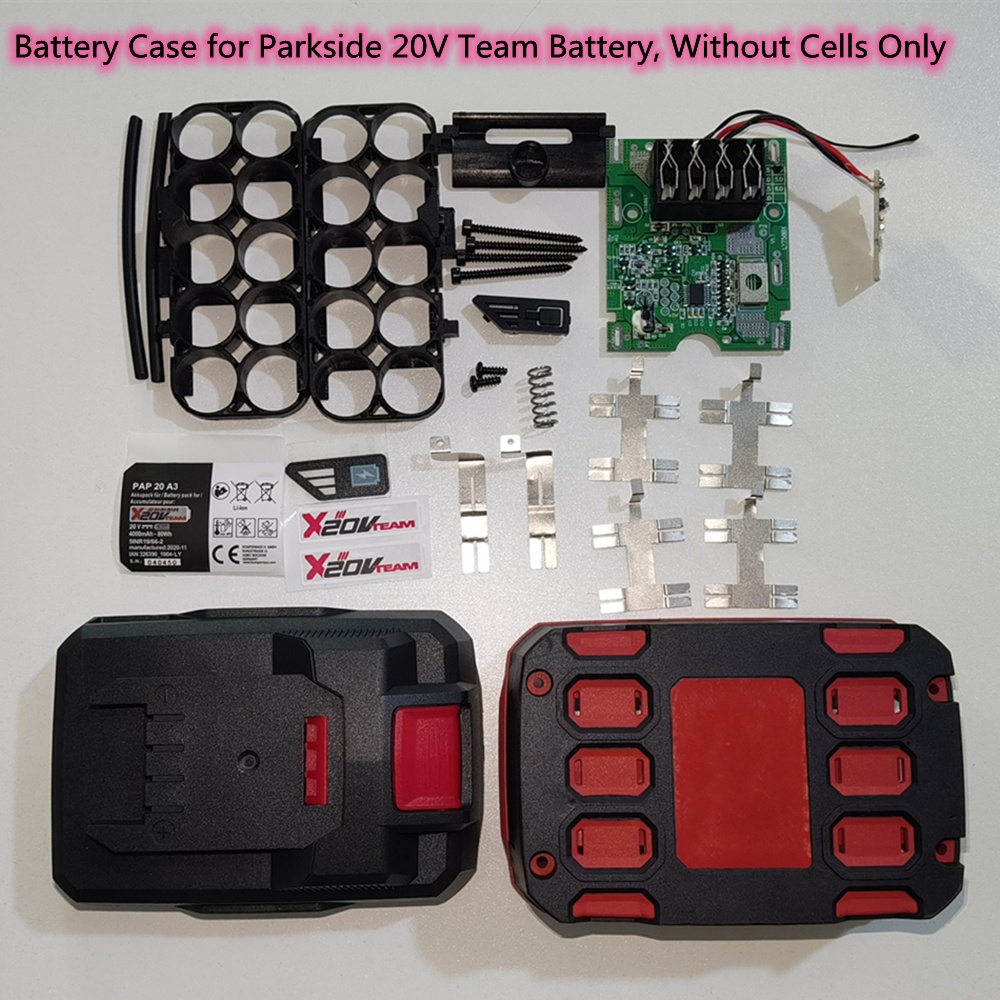 Pairs New Battery Case PAP 20 A3 with PCBs for Parkside 20V Team Power ...