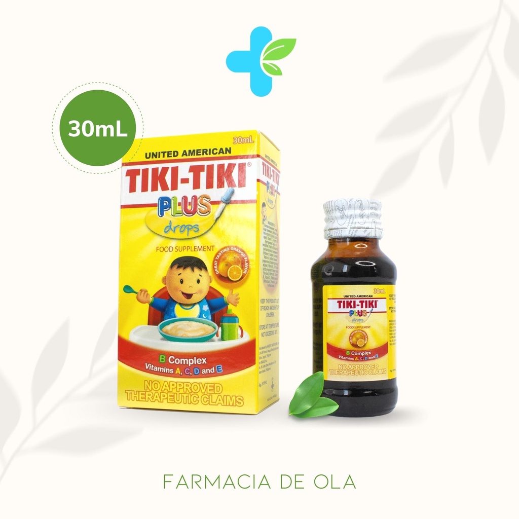 Tiki-tiki Plus Drops | Multivitamins For Increased Appetite & Better ...