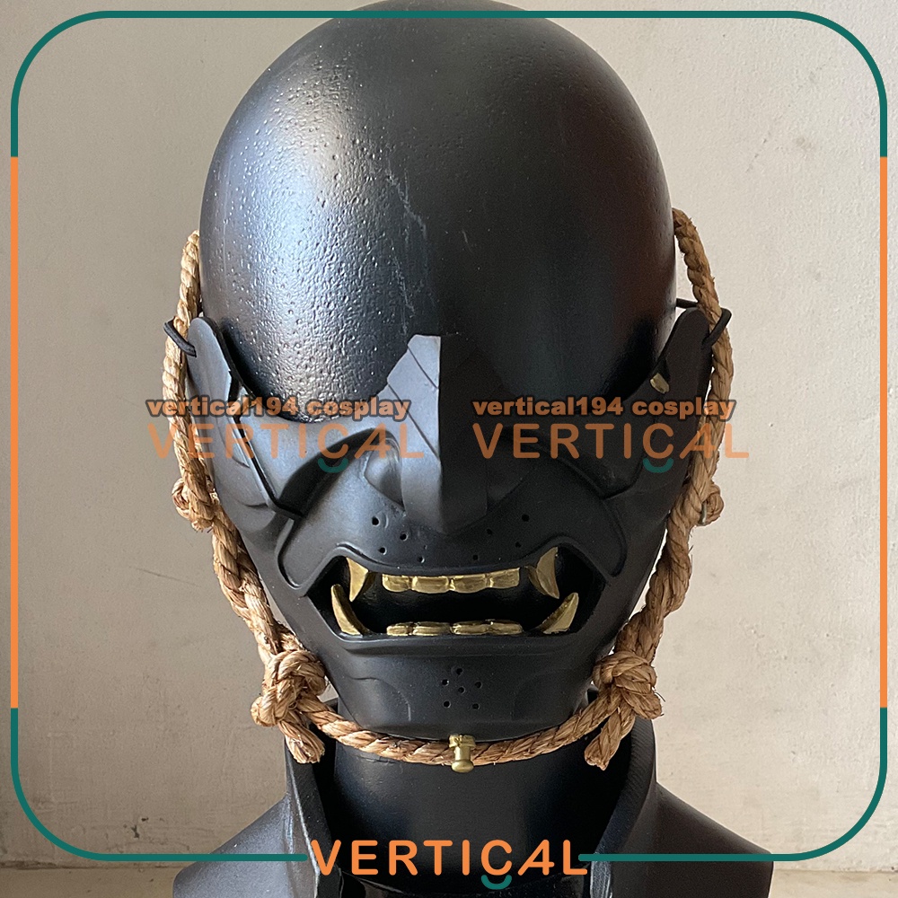 Cosplay GHOST OF TSUSHIMA MASK MASK JIN SAKAI ONI JAPAN HANNYA MENPO