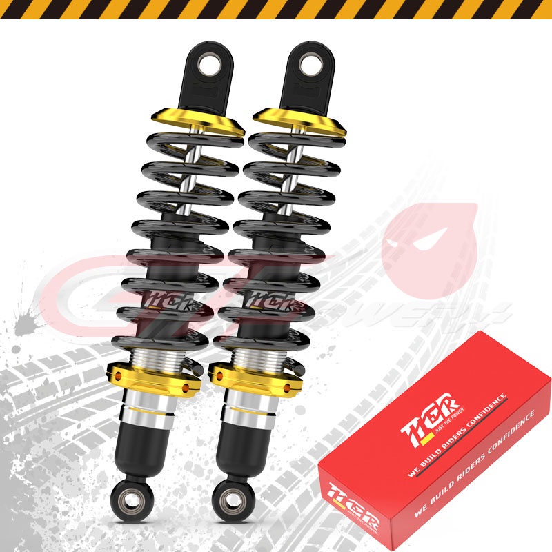 TTGR Rear Shock Set 280MM Set (2Pcs) XRM/WAVE/SMASH/SHOGUN/VEGA/CRYPTON ...