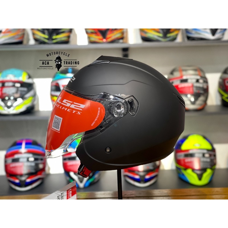 LS2 OF573 Twister Visier Klar - Ersatzvisier Für Motorradhelme, Einfach Zu Reinigen