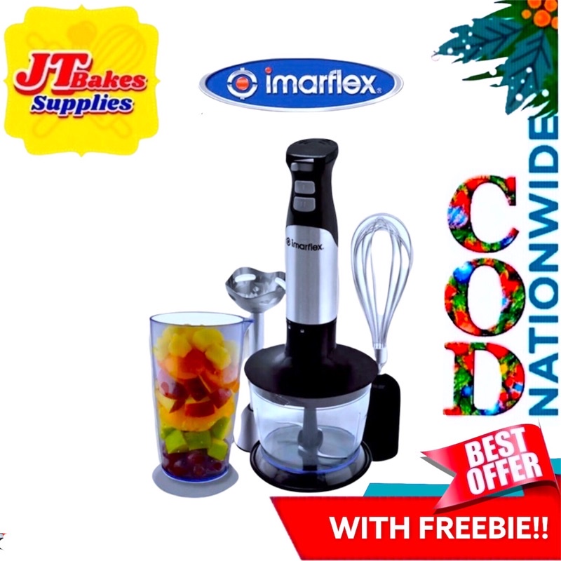 Imarflex Immersion Blender ISB740C with Freebie Shopee Philippines