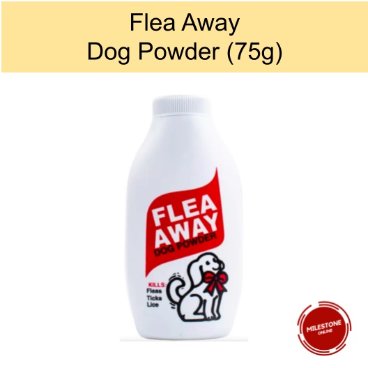♘Flea Away Dog Powder (Kills Fleas, Ticks & Lice) (75G) Shopee Philippines