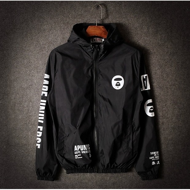 Bape hoodie windbreaker best sale