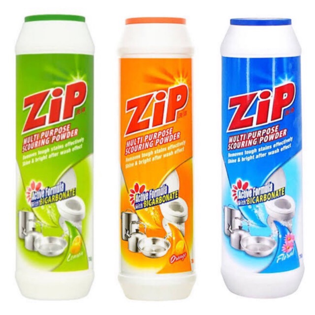 Zip shop cleaning products