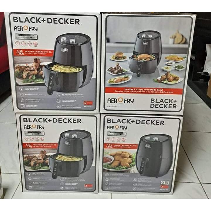 Air fryer black and deals decker price