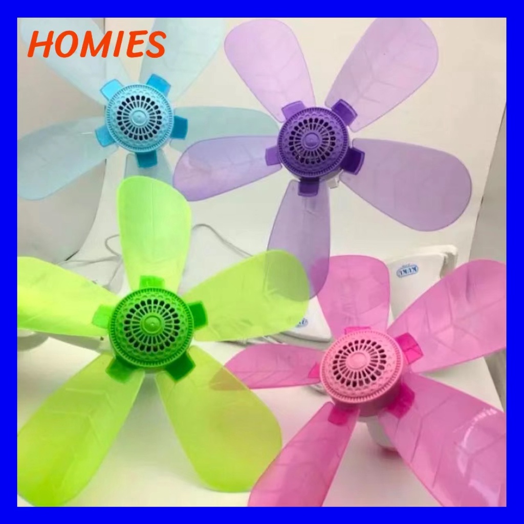 Portable Clip Electric Mini Fans /CLIP/ WALL/STAND Fan Fiveleaf fan